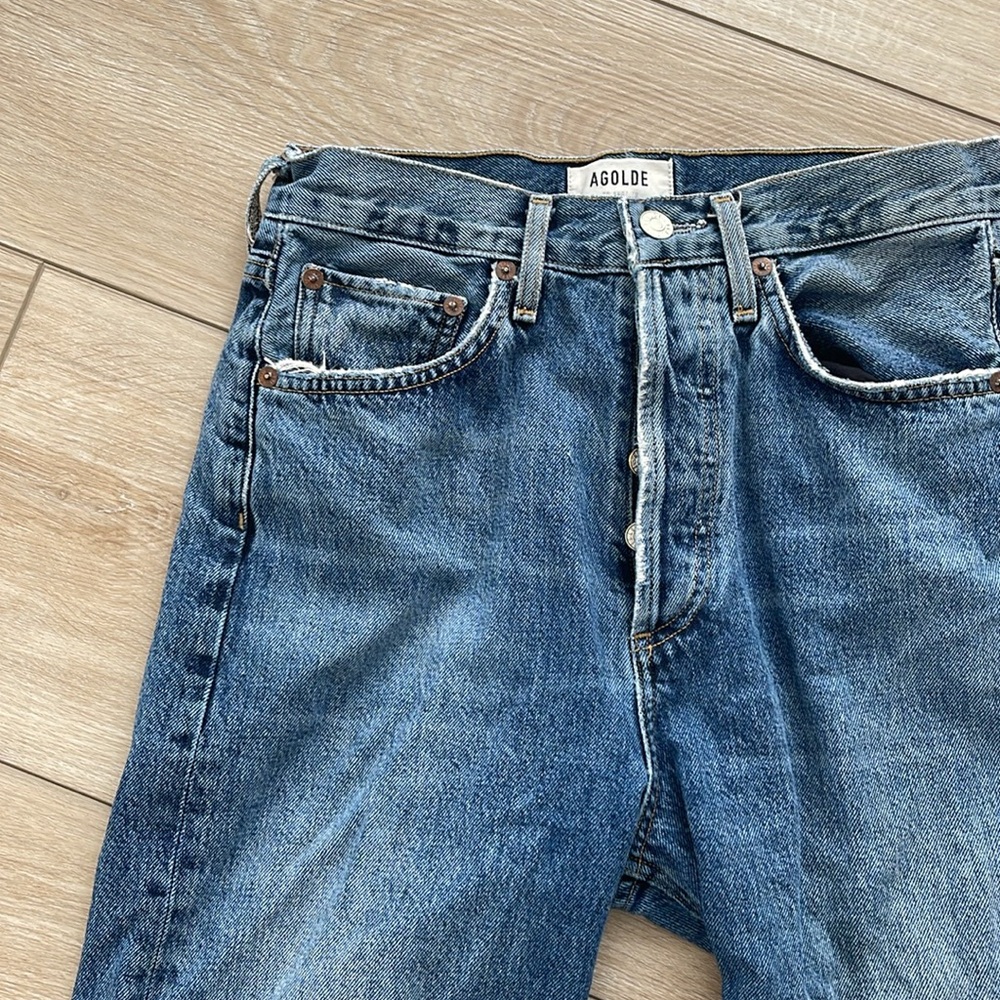 Agolde 90s crop jeans, size 23